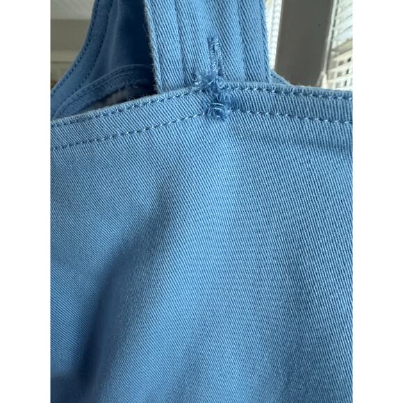 Color Me Courtney Alle Utility Dress Baby Blue Mini Size 4 - Picture 7 of 8